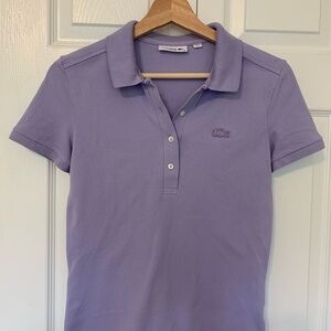 Lacoste Women's Lavender Polo Shirt
